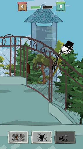 Gameplay screenshot 4 from Prison Break: Stick Story - Adventure game